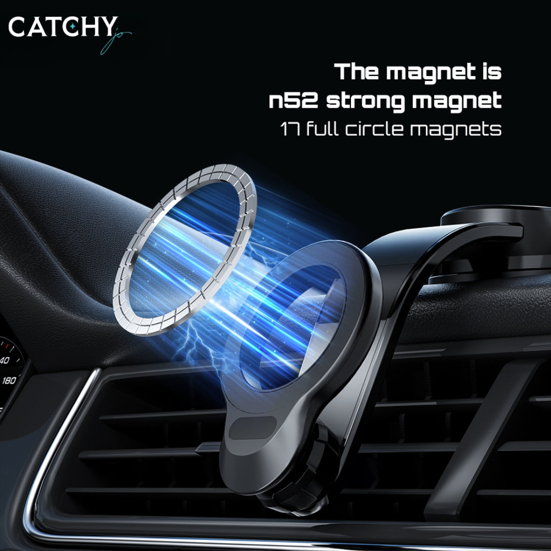 ATB 360 Degree Rotation Waterproof  Magnetic Car Phone Holder
