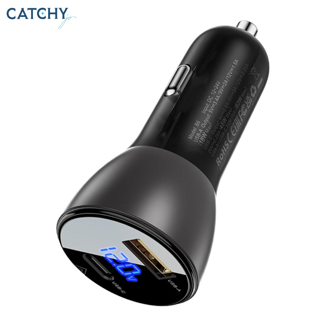 ACEFAST B6 Fast Car Charger (63W)