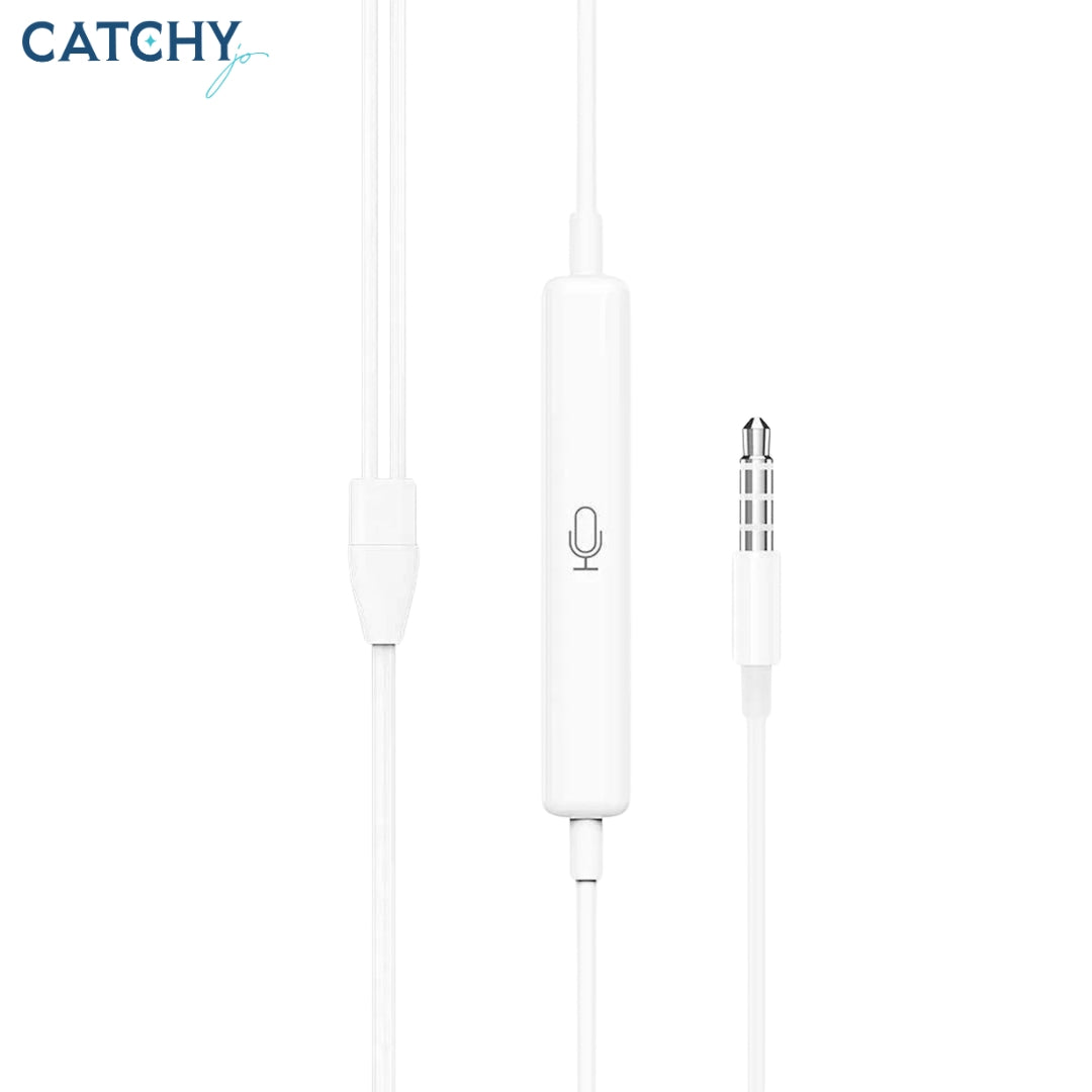 Green Lion AUX Stereo Earphones With Built-in Microphone