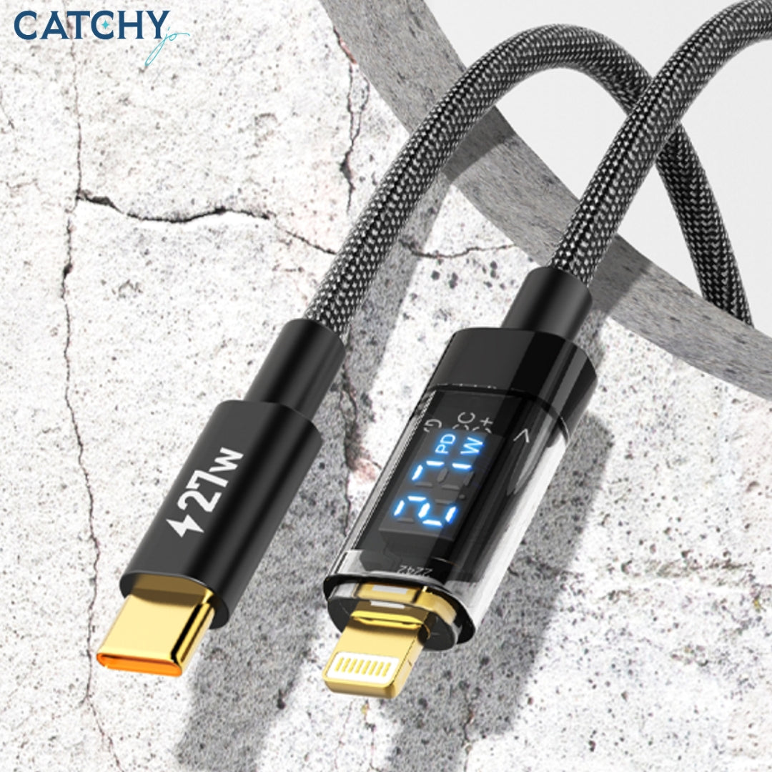Moxom LX-CB825 Type-C To Lightning Data Cable (27W) Moxom LX-CB825 Type-C To Lightning Data Cable (27W)