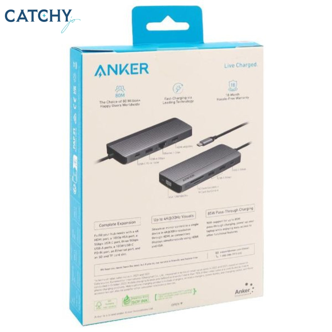 Anker Dual Display 10-in-1 USB-C Hub
