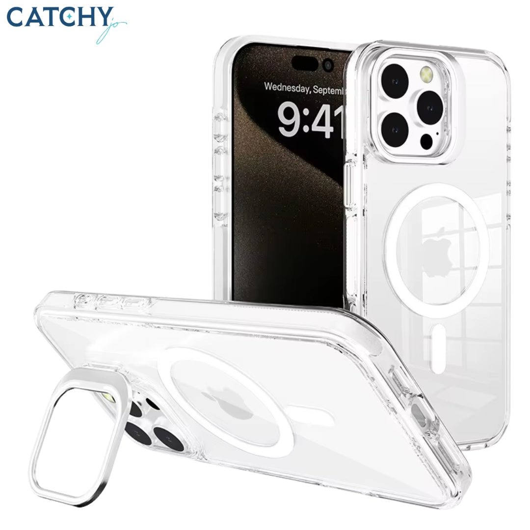 Magnetic Acrylic Transparent iPhone Case | iPhone 17 | iPhone 17 Air | iPhone 17 Pro | iPhone 17 Pro Max | Black | Pink | White | Gray | Blue Magnetic Acrylic Transparent iPhone Case | iPhone 17 | iPhone 17 Air | iPhone 17 Pro | iPhone 17 Pro Max | Black | Pink | White | Gray | Blue