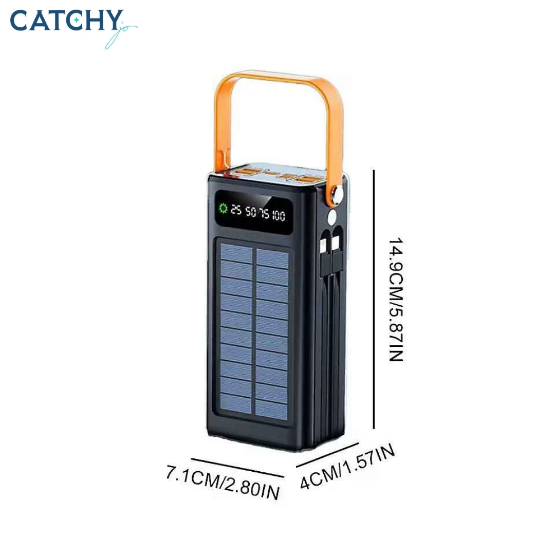 BOXU Solar Power Bank 66W (50000mAh)