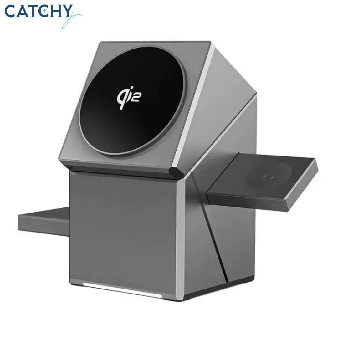 3 in 1 Magnetic Wireless Charger Stand (15W)