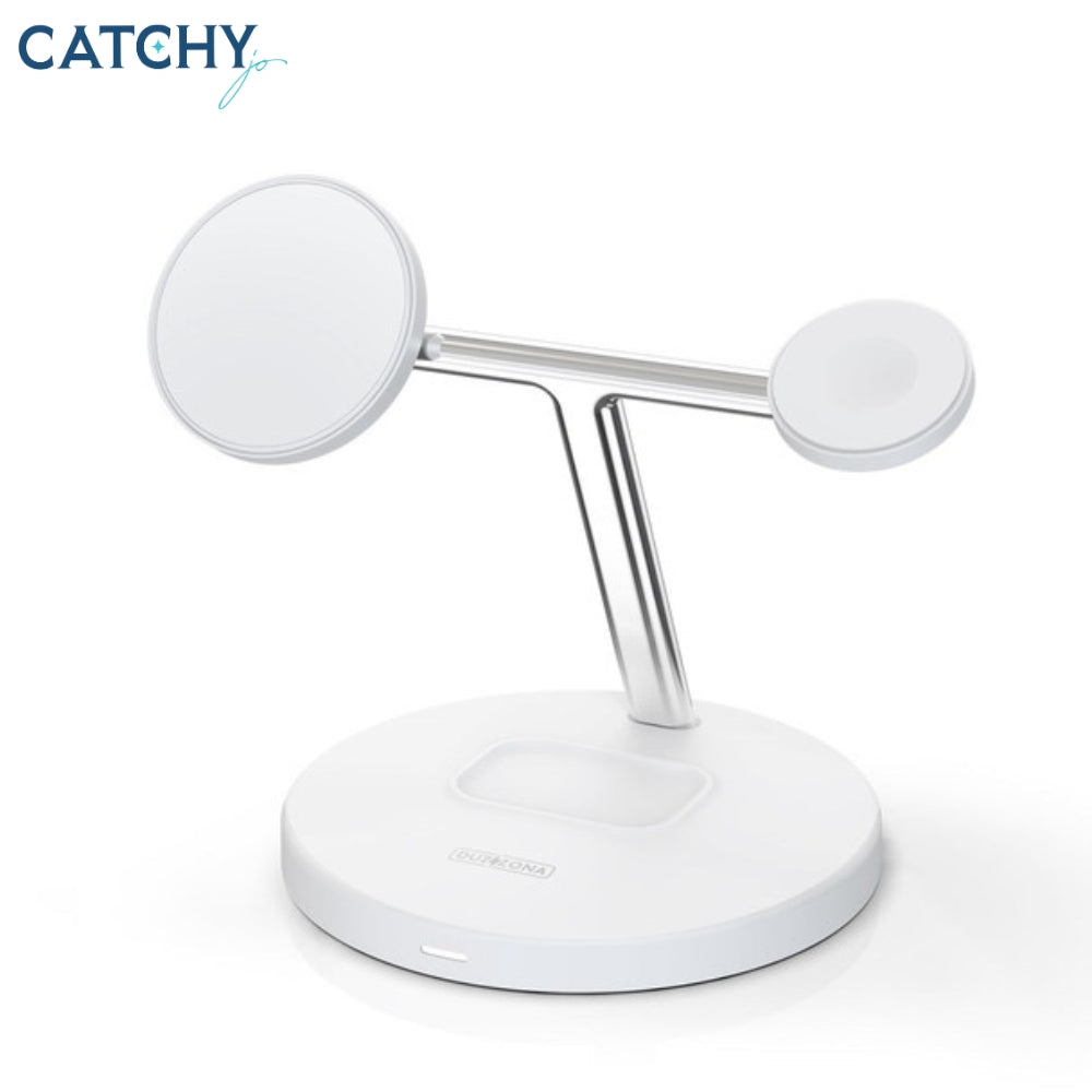 DUZZONA W9 3-in-1 Magnetic Wireless Charger Stand Charging Dock Station