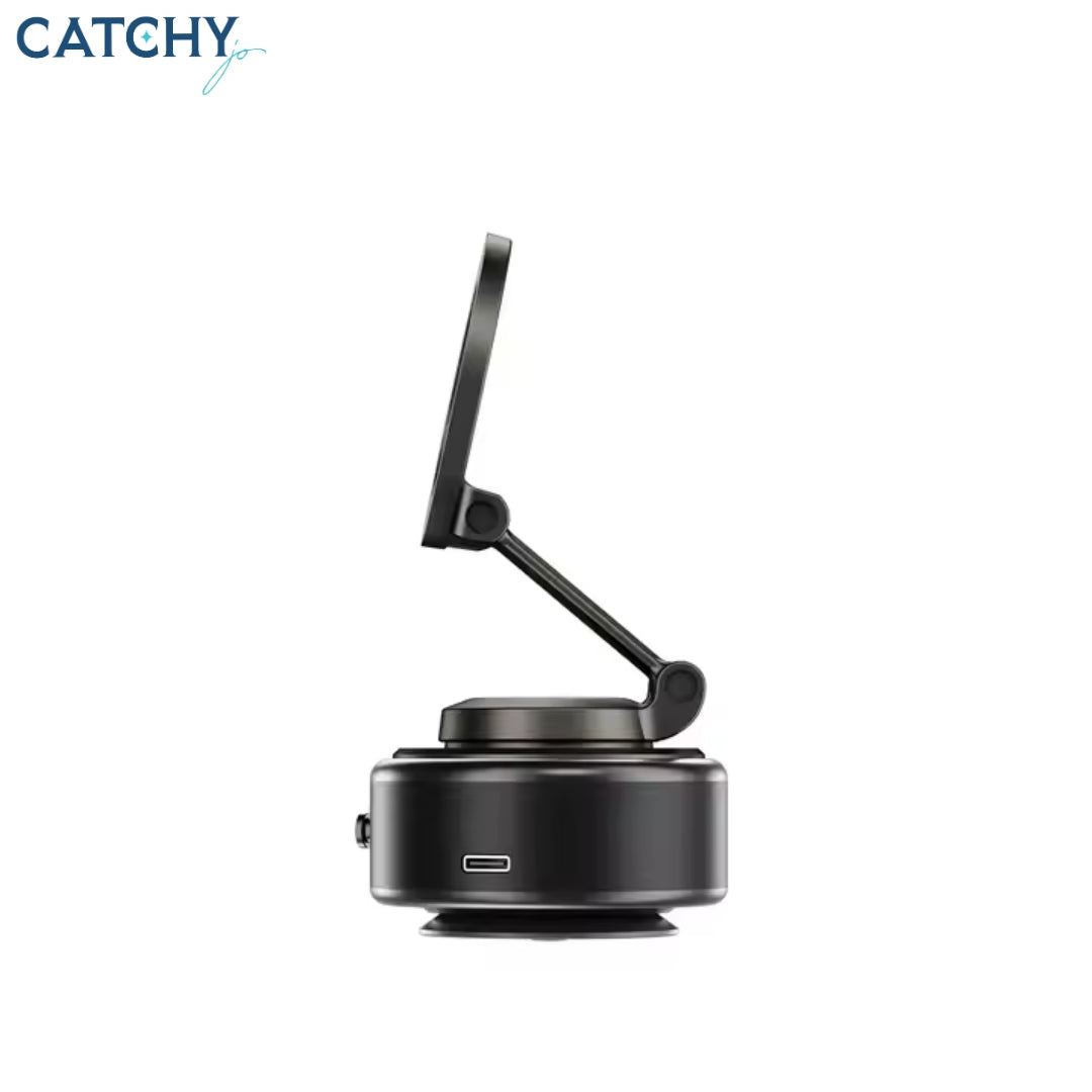 WiWU 360 Degree Automatic Electric Adsorption Magnetic Car Phone Holder