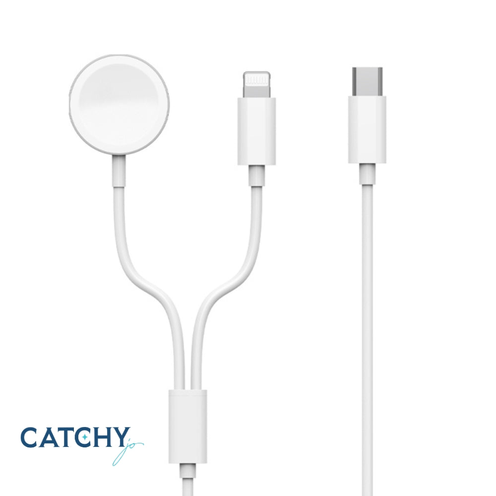 WiWU 2 in 1 Wireless Charge For  Watch