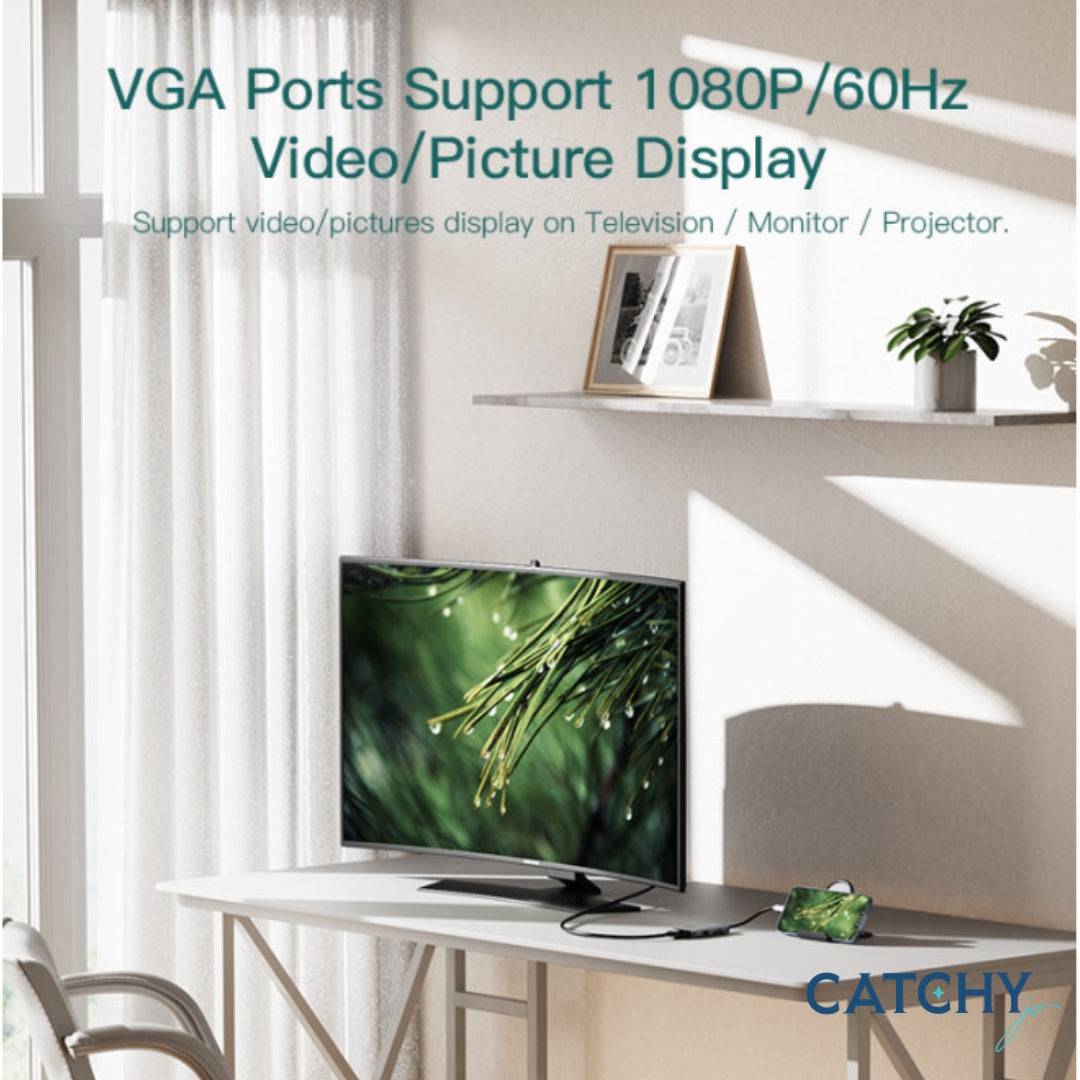 YESIDO HB15 Type-C Hub 6 IN 1 USB
