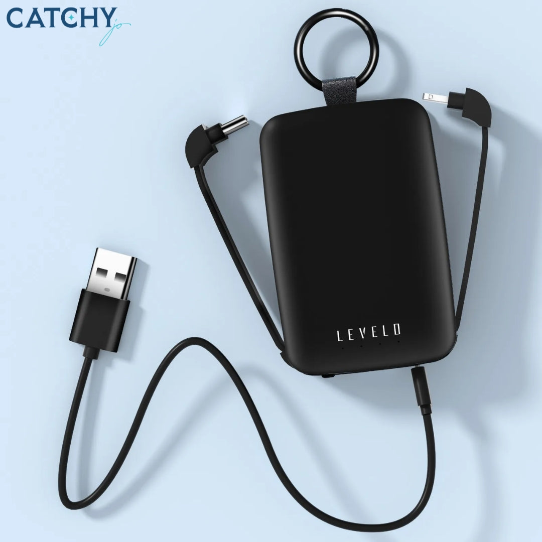 LEVELO Nano Mini Portable Keychain Powerbank (4000mAh)