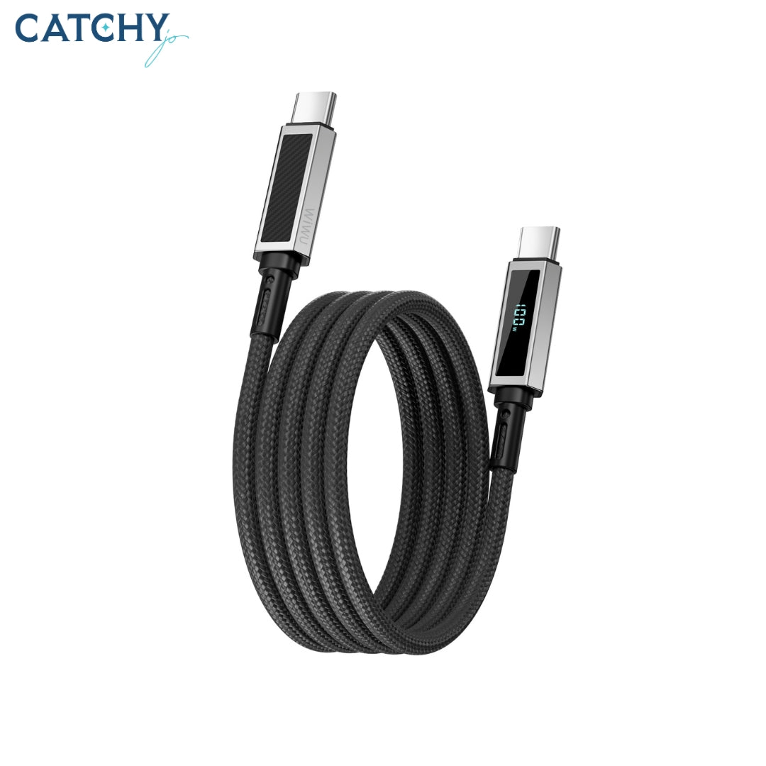 WiWU Wi-C079 Warriors Type-C To Type-C Cable 1.2M (100W)