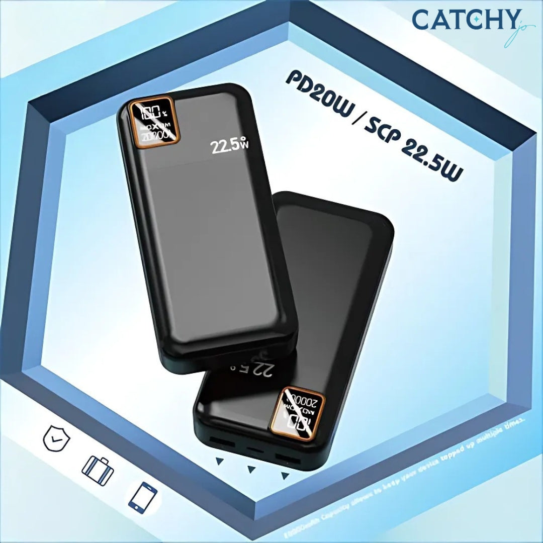 باور بانك Moxom MX-PB93 بسعة 20000mAh وبقدرة 22.5W