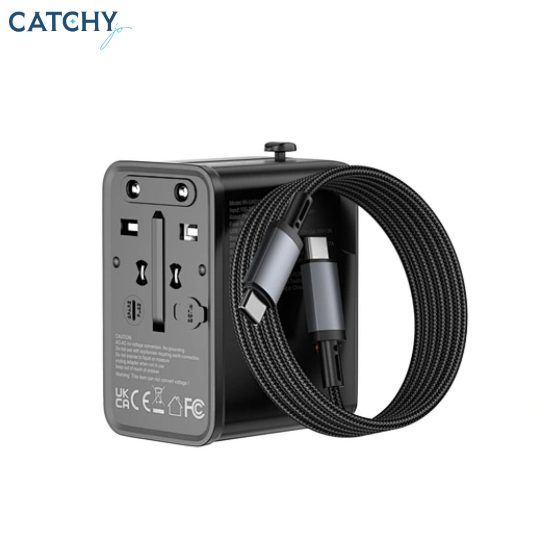 WiWU Wi-UA015 Universal Adapter Cable Combo (75W)