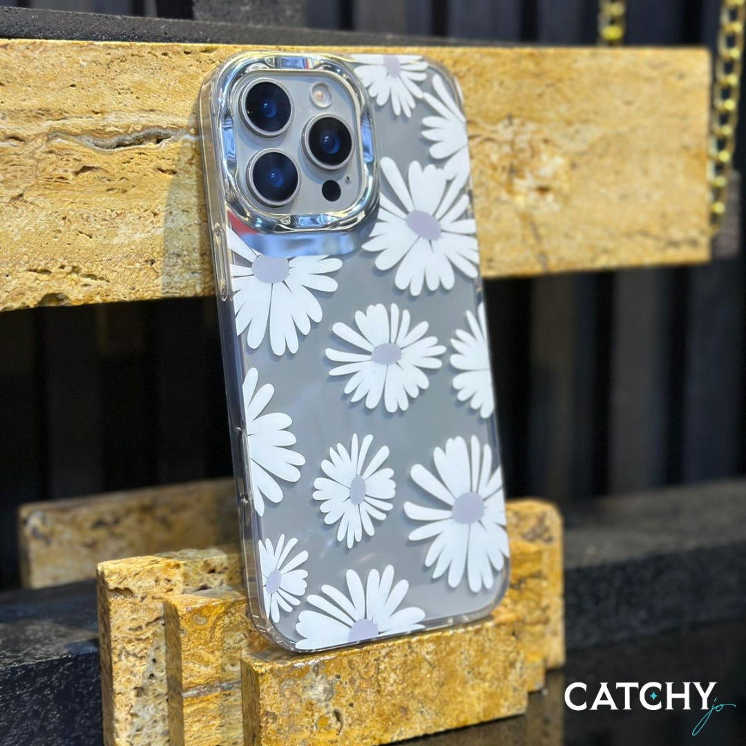 iPhone Hard Colorful Flower Case