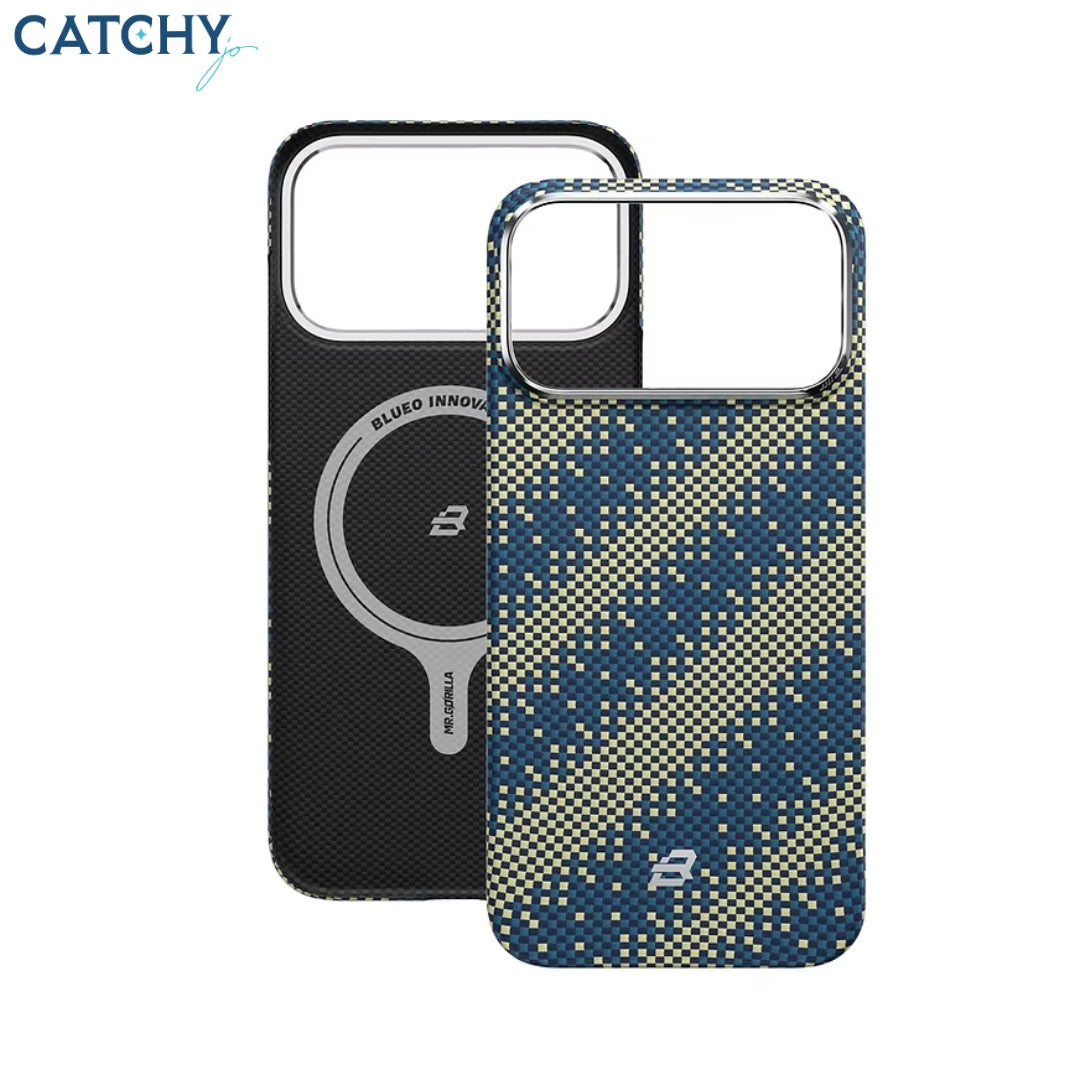 Blueo iPhone Gilded Tactile Woven Aramid Magnetic Case