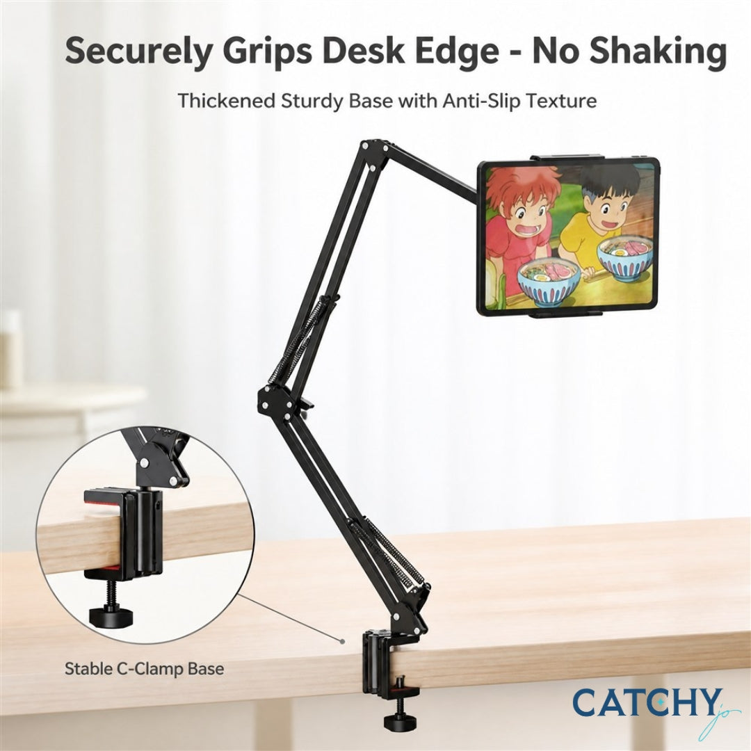Tablet & Phone Adjustable Desk Stand 360° Rotation