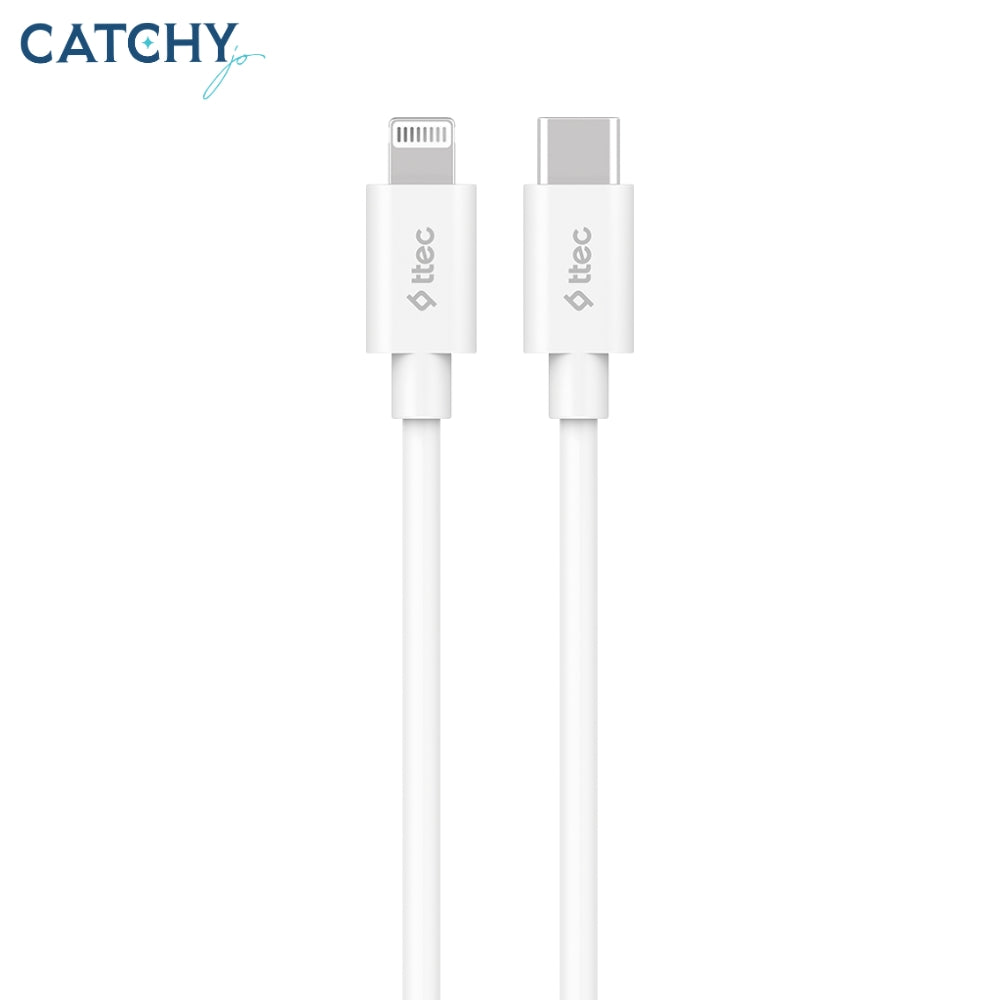 TTEC Type-C To Lightning MFi Charge Data Cable