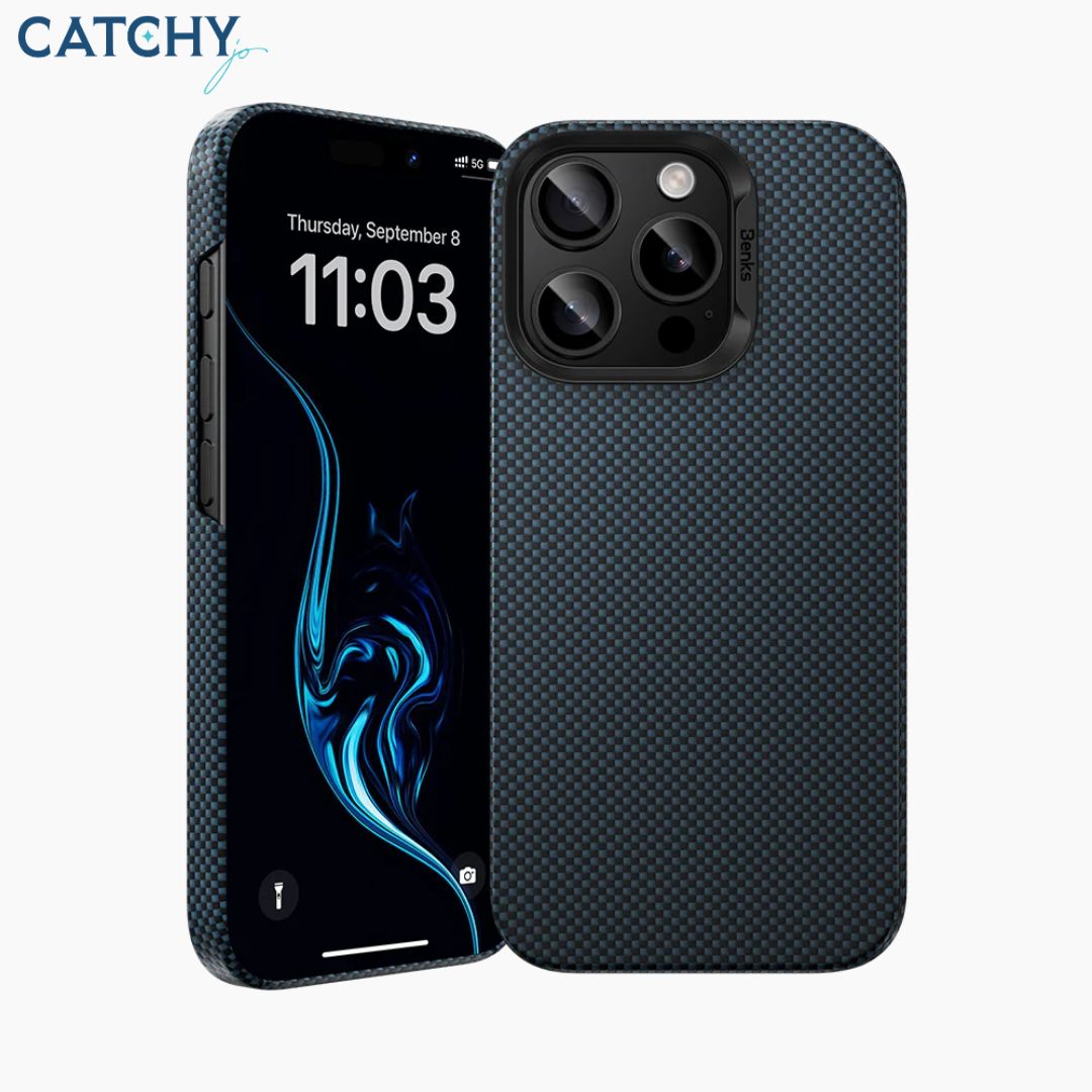 Benks iPhone ArmorTint Case Built With Kevlar | iPhone 16 Pro | iPhone 16 Pro Max | Dark Blue | Green Benks iPhone ArmorTint Case Built With Kevlar | iPhone 16 Pro | iPhone 16 Pro Max | Dark Blue | Green