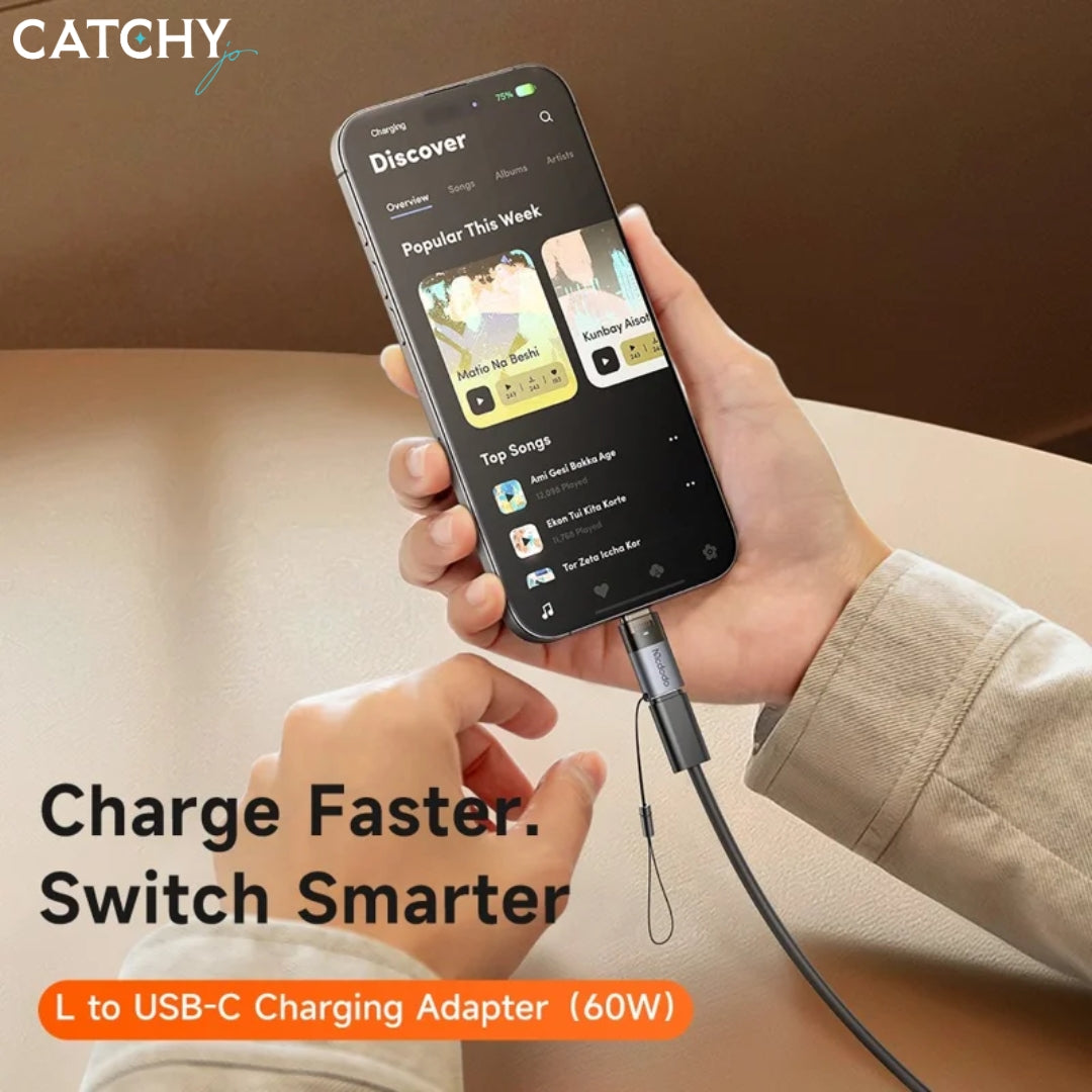 MCDODO OT-7610 Lightning To USB-C Adapter (60W)