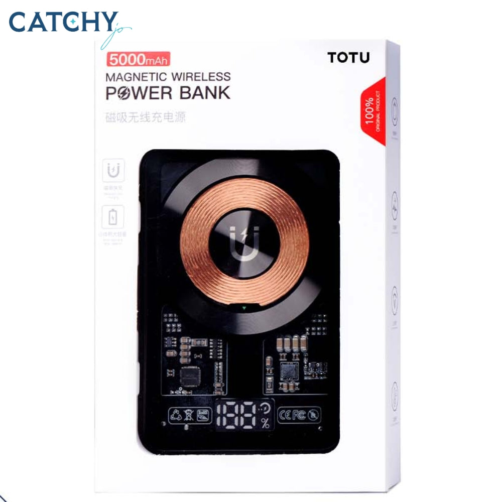 TOTU CPBW-015 Fast Charger Magnetic Power Bank 5000mAh