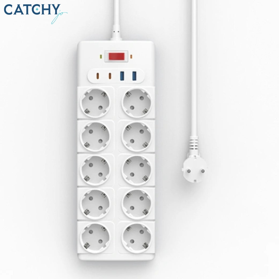 WiWU Wi-S008 14 in 1 Power Strip 2M (20W)