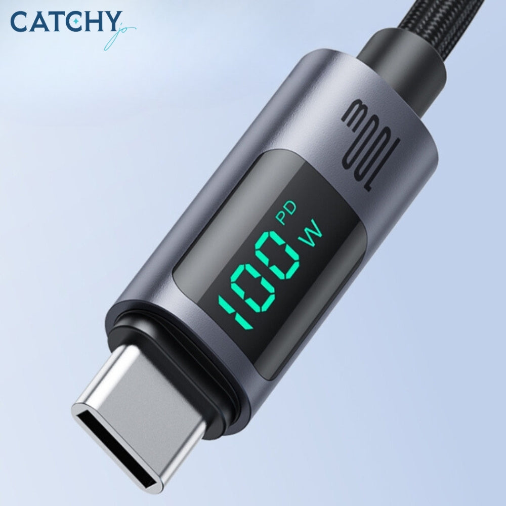 YESIDO CA158 Type-C كابل شحن ونقل بيانات (100W)