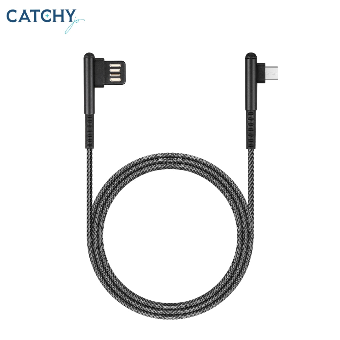 ROCKROSE Janus Nylon-Braided Charge & Sync Cable (1M)