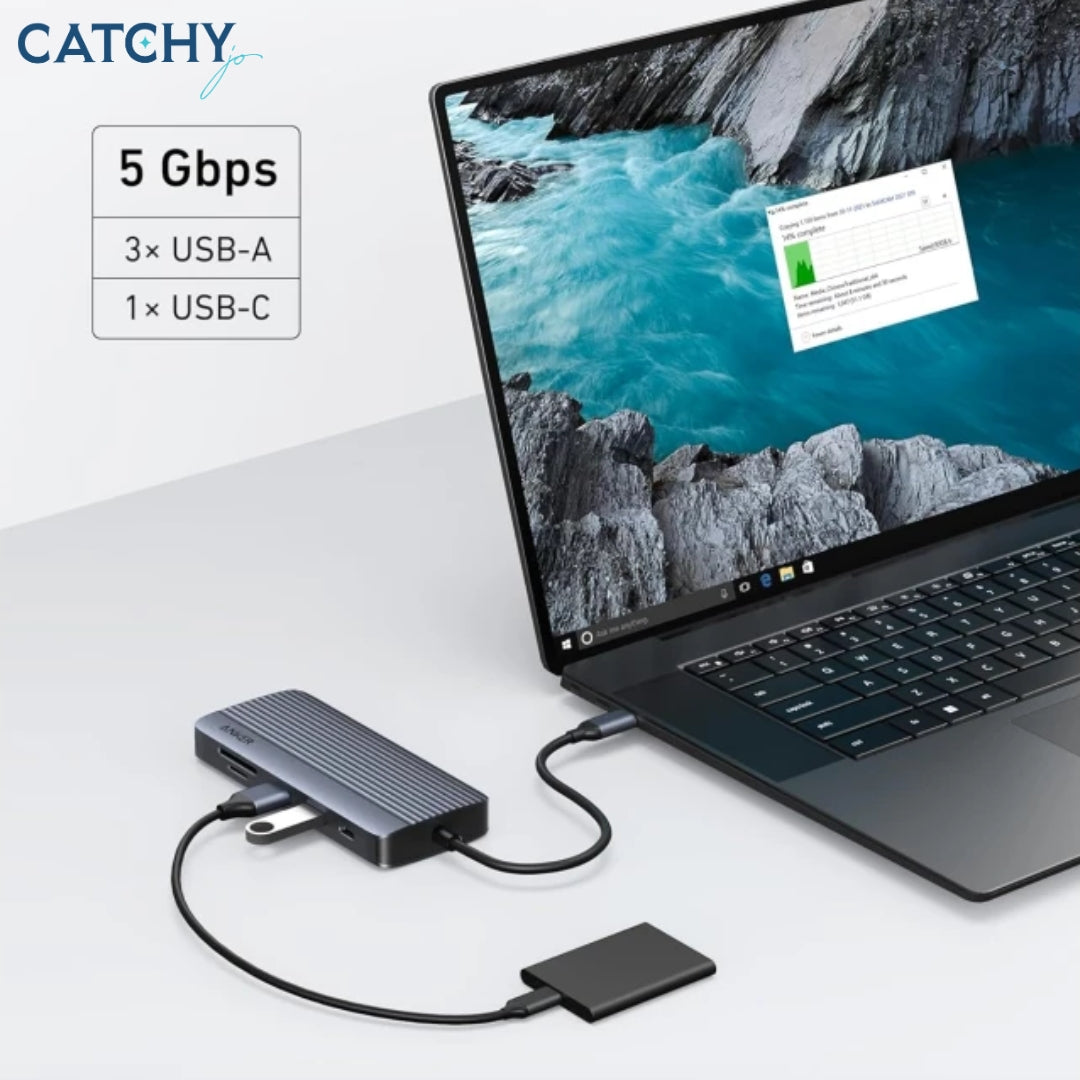 Anker 10-in-1 USB C Hub Dual-Display USB-C Docking Station