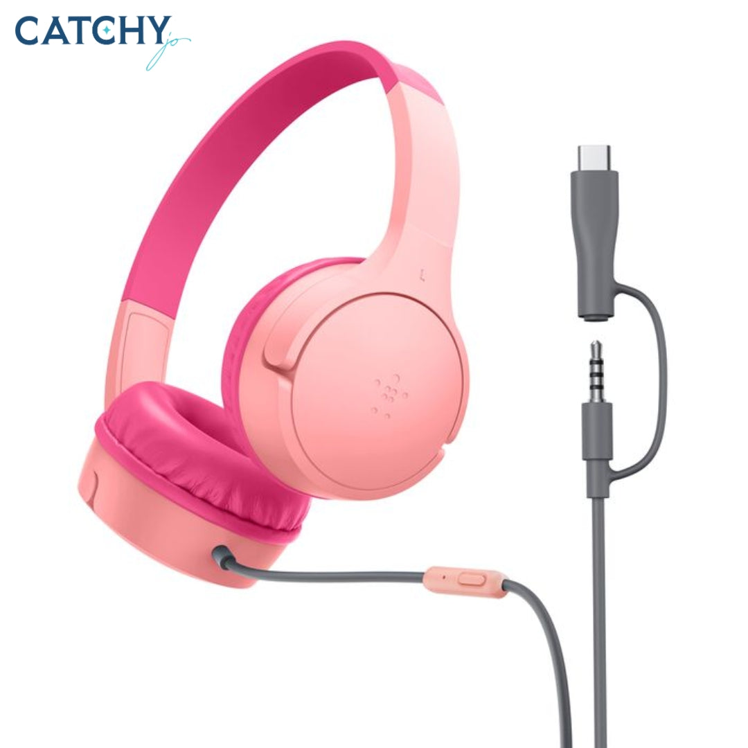 BELKIN SoundForm Kids Mini Wired On-Ear Headphones