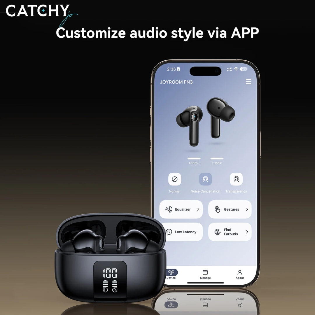 JOYROOM R-FN3 ANC+ENC True Wireless Bluetooth Earphones