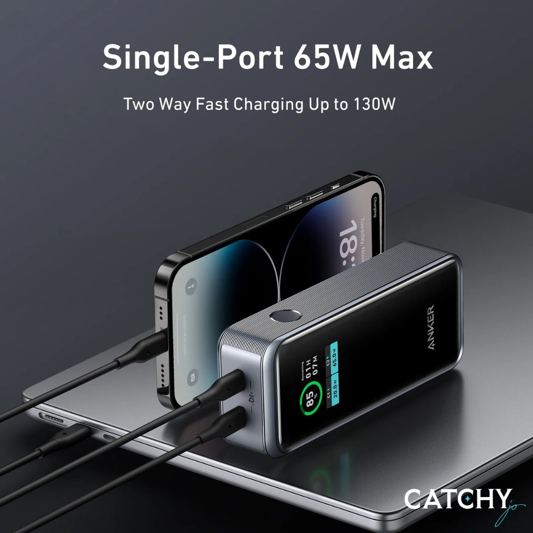 Anker Prime Smart Display Power Bank 130W (12000mAh)