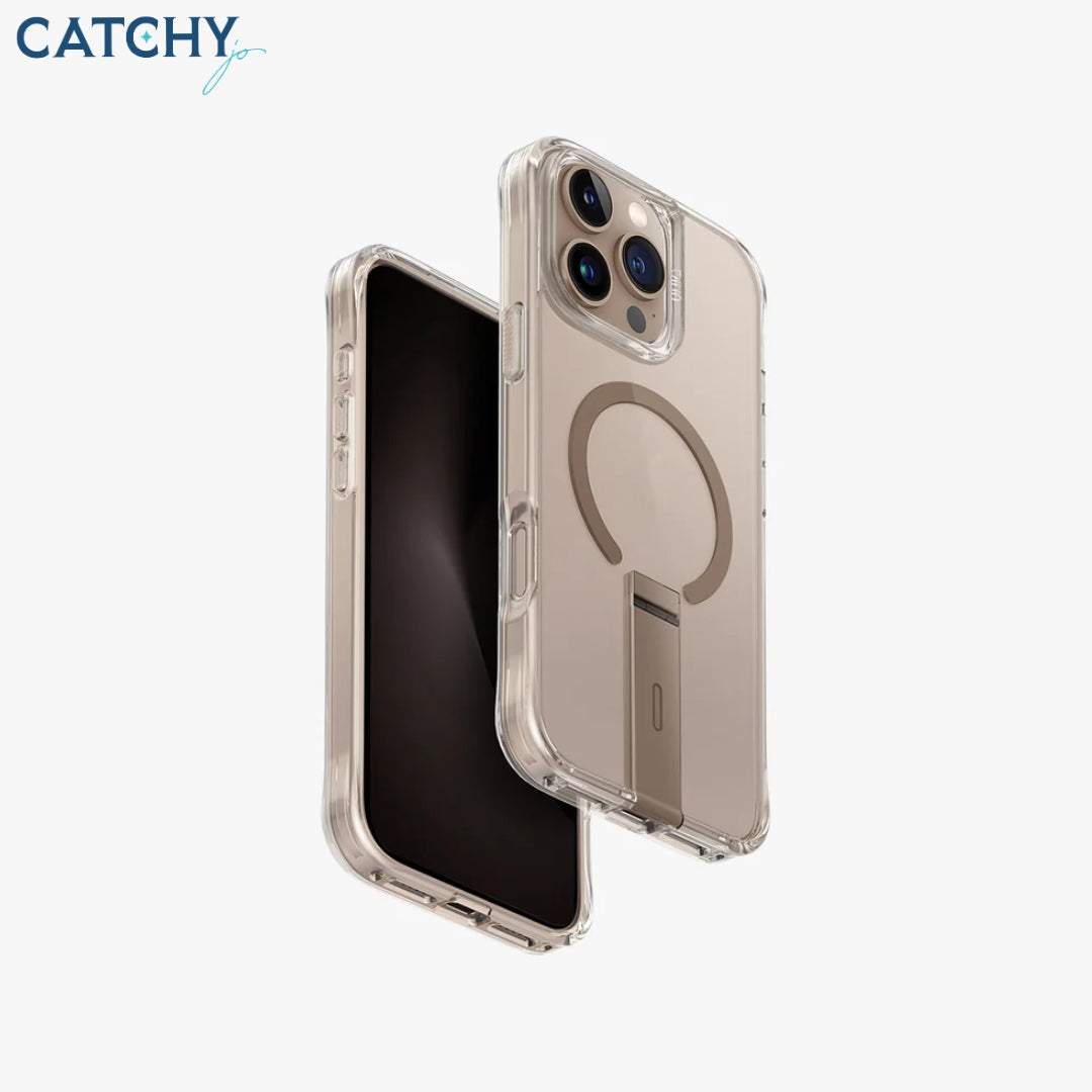 UNIQ iPhone Eleva Case With Built-in Aluminum Kickstand