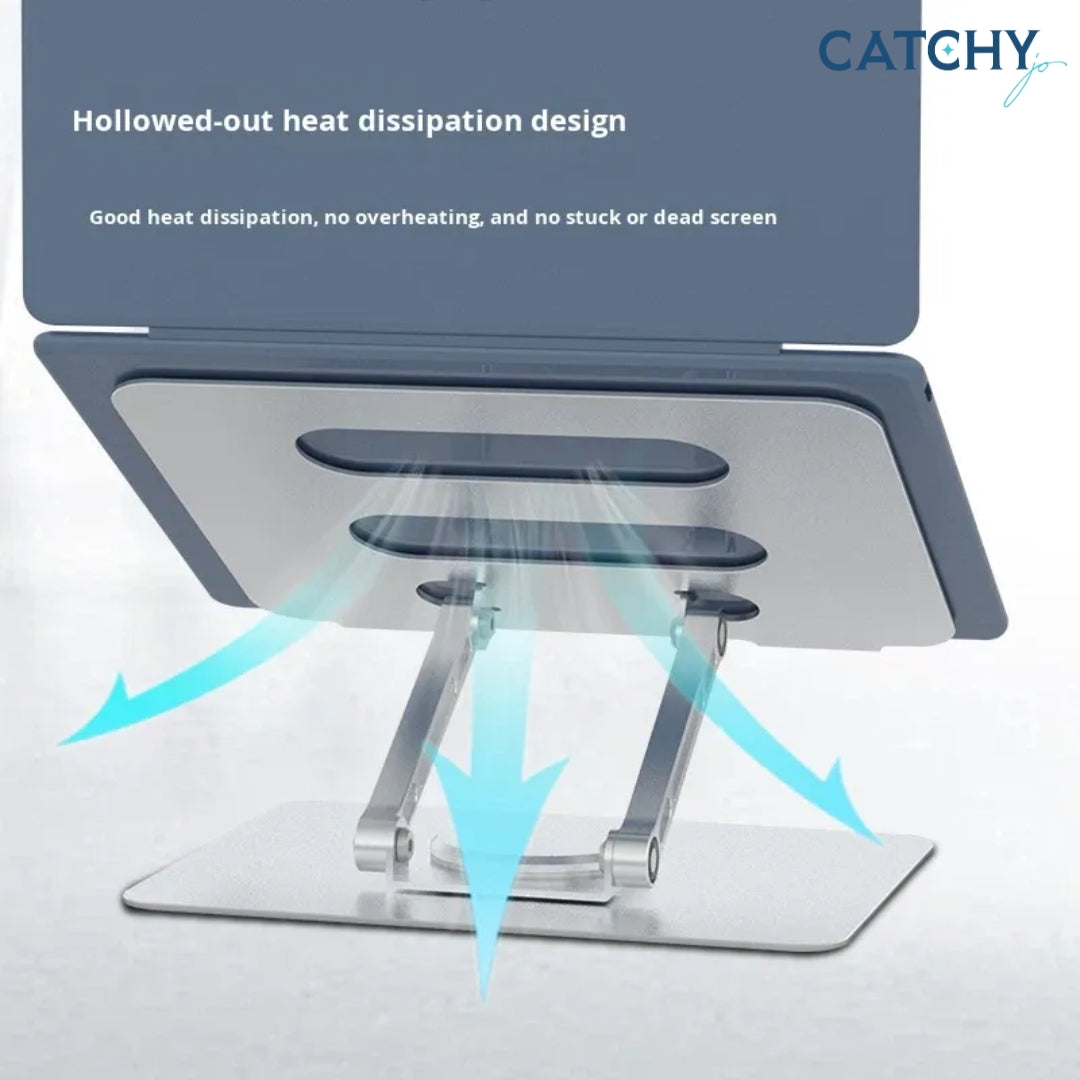 Luxury 360 Degree Rotating Aluminum Laptop Stand Holder
