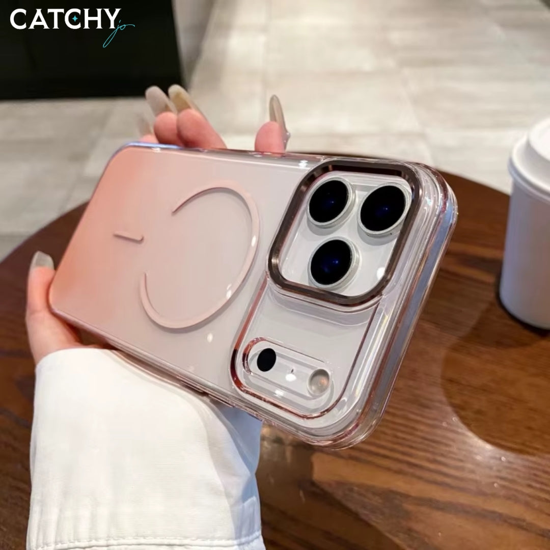 iPhone Clear Gradient Clear Magnetic Case