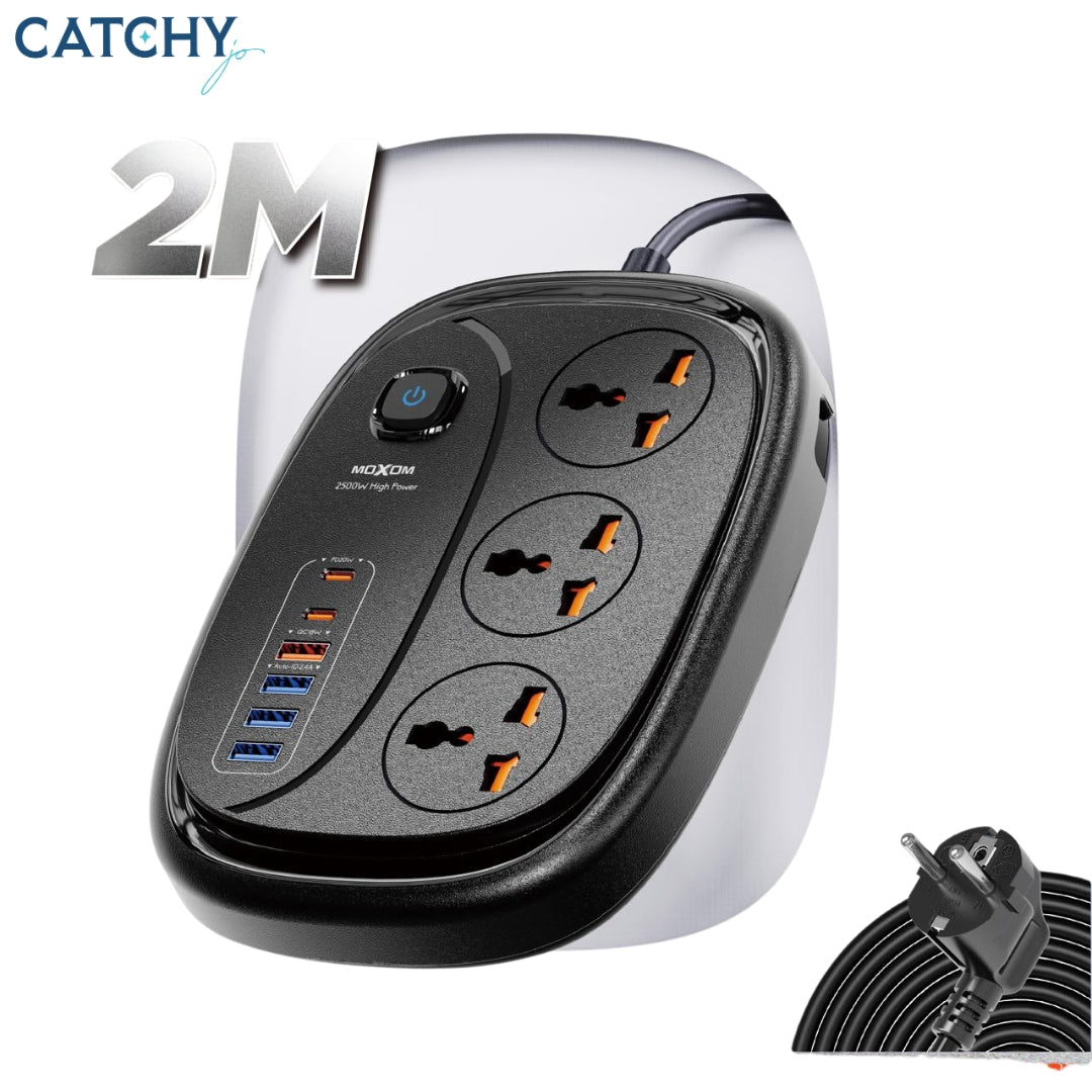 Moxom 2M High Power Extension Socket (2500W)