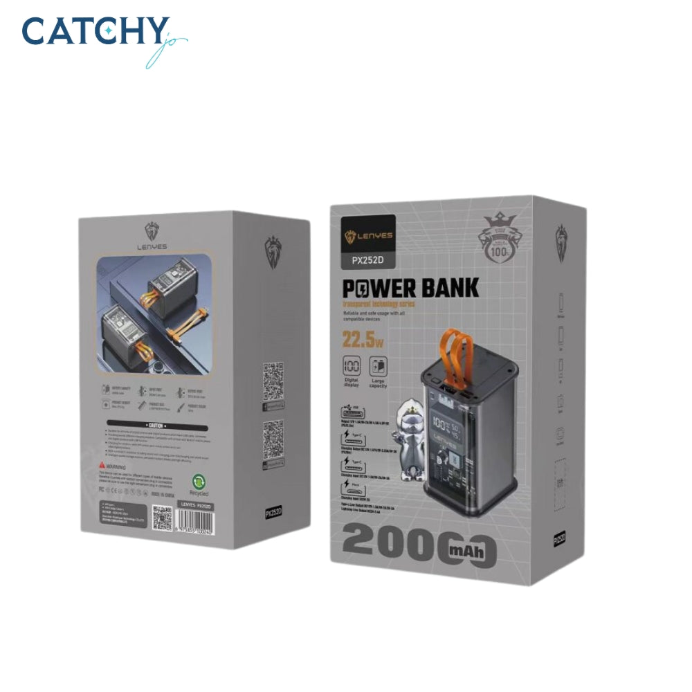 LENYES PX252D بنك طاقة (20000mAh)