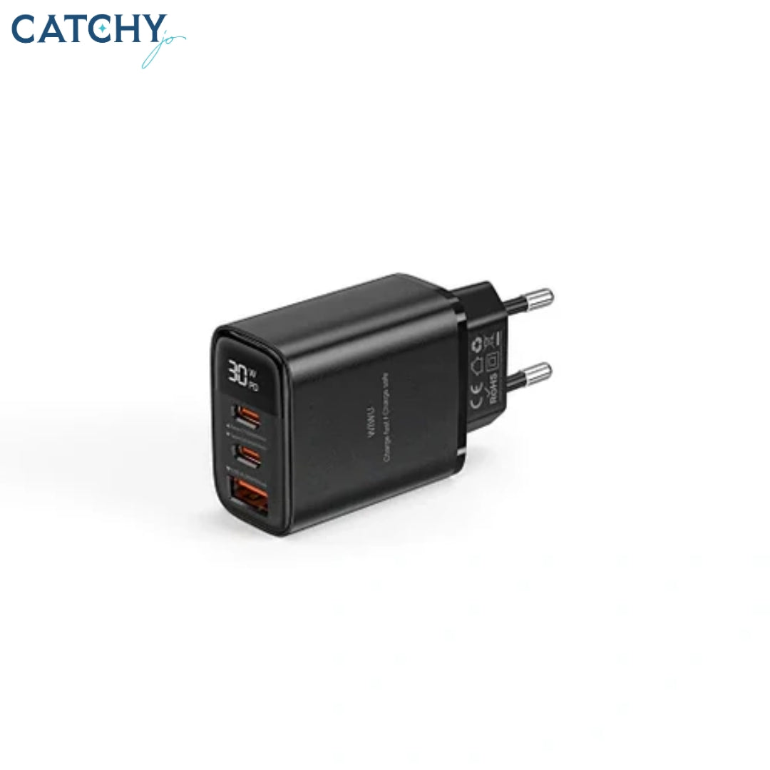 WiWU Wi-G010 EU Firefly Fast Charger Adapter(30W)
