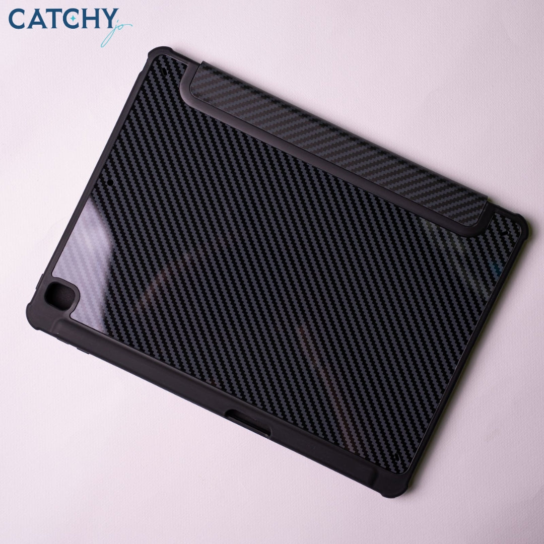 غطاء فليب من ألياف الكربون لجهاز iPad