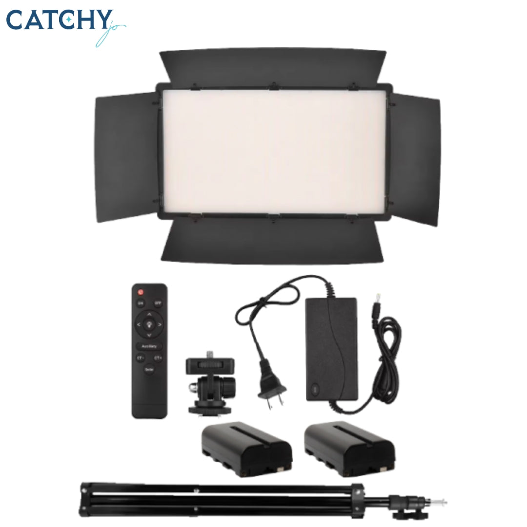 لوحة إضاءة LED Pro LED-800 ثنائية اللون 3200-5600k