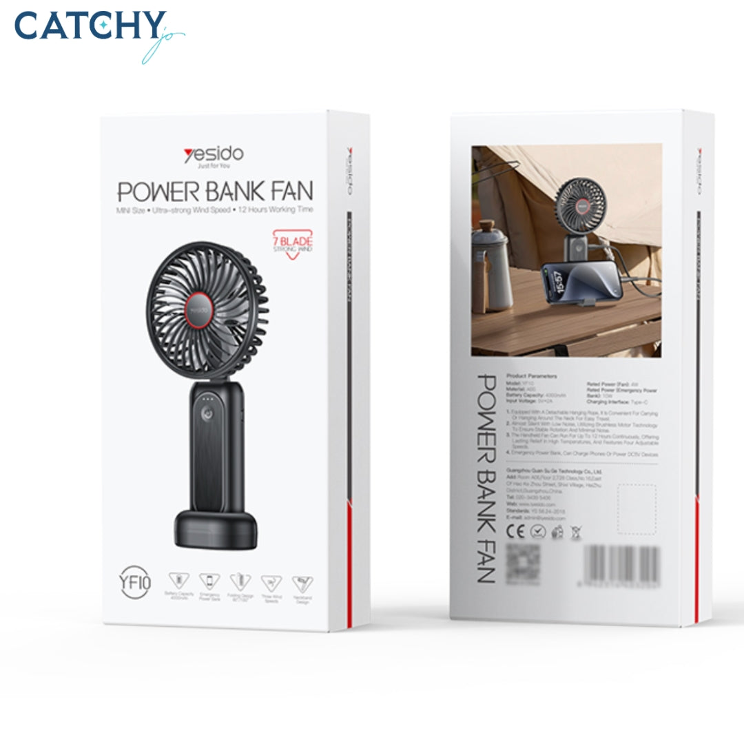 YF10 3 Stages of Speed Mini Fan