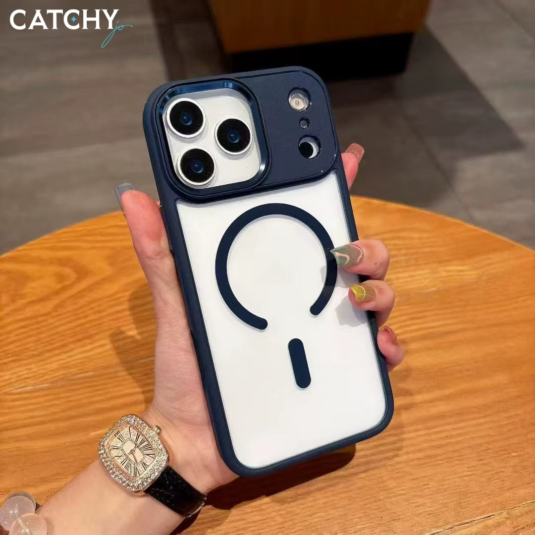 Luxury Clear iPhone Wireless Charging Case