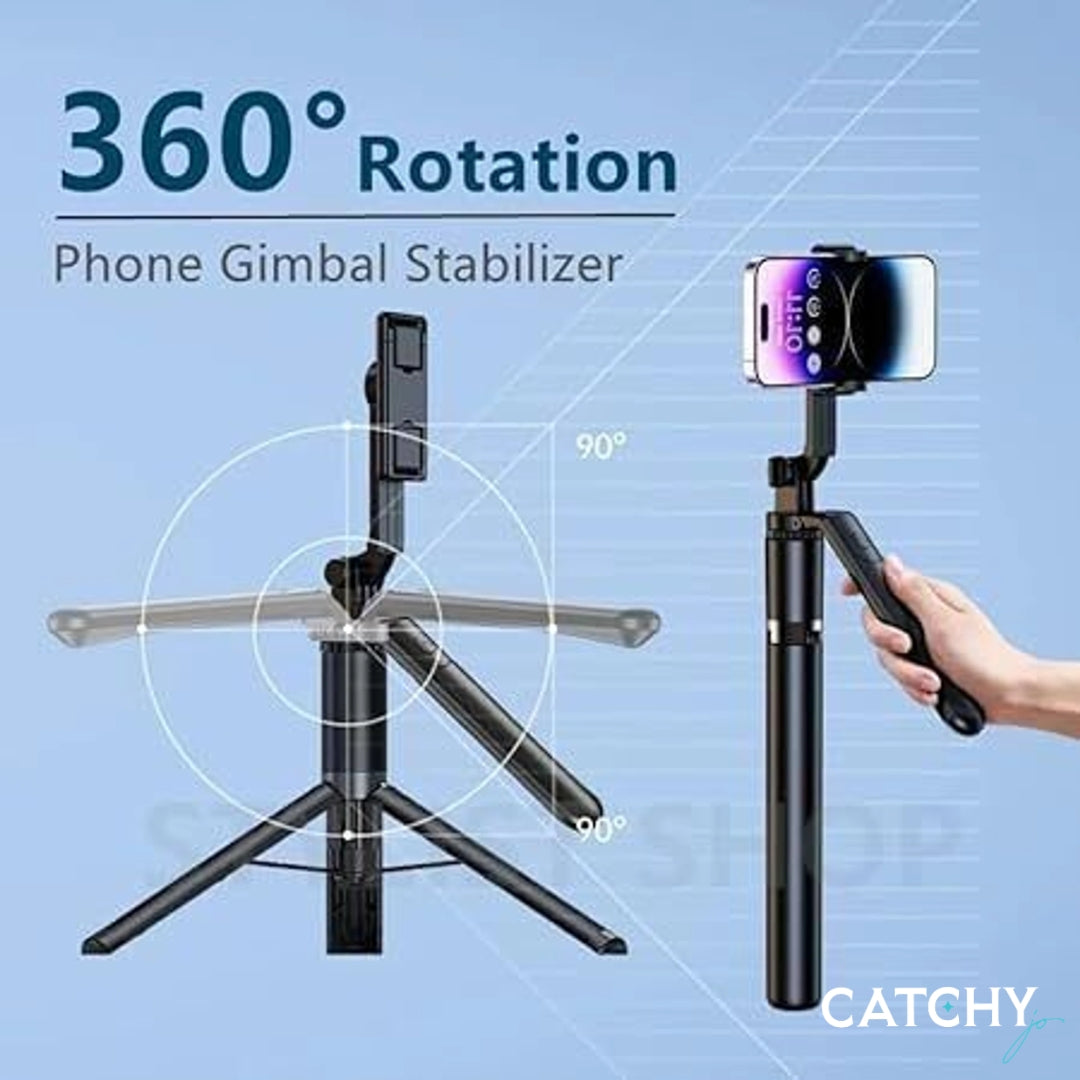 Pharaoh R16S Selfie Stick Tripod With Bluetooth Remote