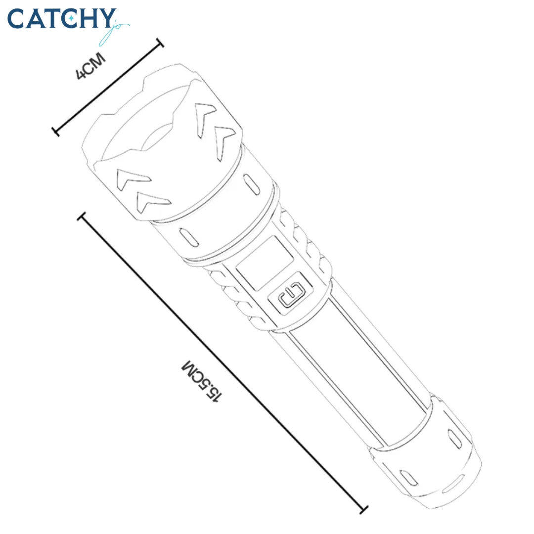 YESIDO TC10 Rechargeable LED Flashlight