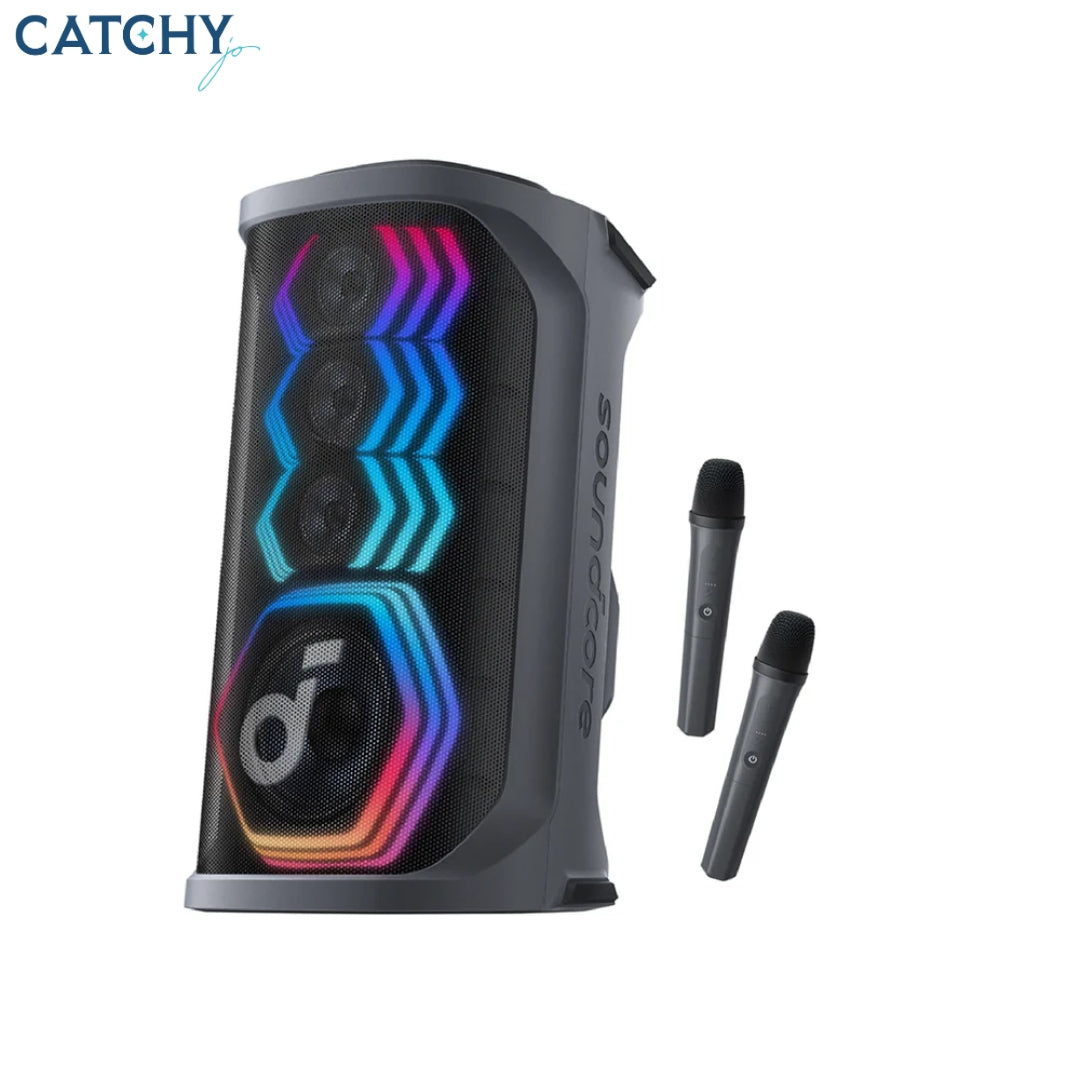 Anker Soundcore Rave 3 مكبر صوت للحفلات مع ميكروفونين