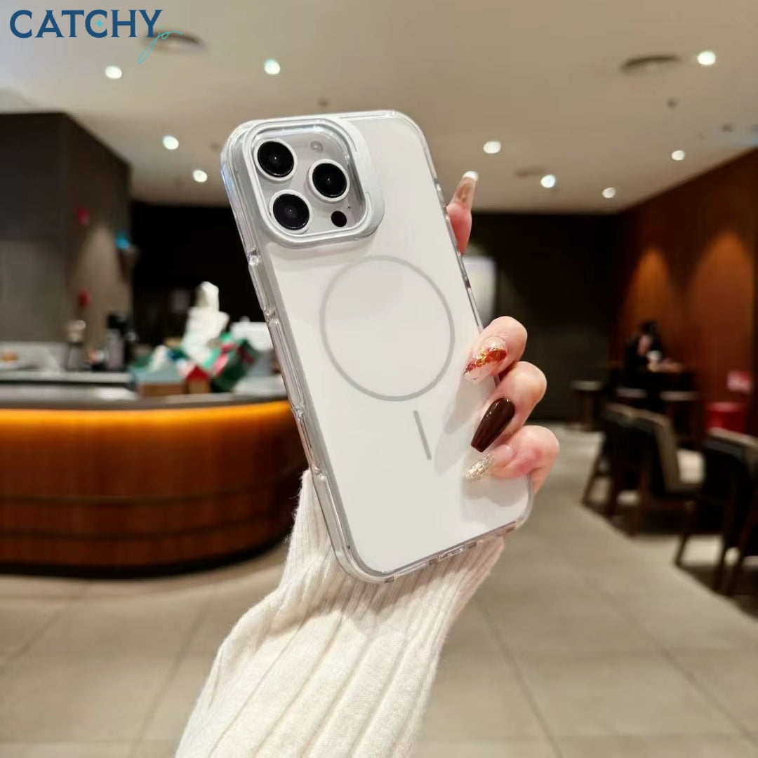 Luxury Shield Magnetic Kickstand iPhone Case | iPhone 17 | iPhone 17 Pro | iPhone 17 Pro Max | Orange | White | Blue | Black | Pink Luxury Shield Magnetic Kickstand iPhone Case | iPhone 17 | iPhone 17 Pro | iPhone 17 Pro Max | Orange | White | Blue | Black | Pink