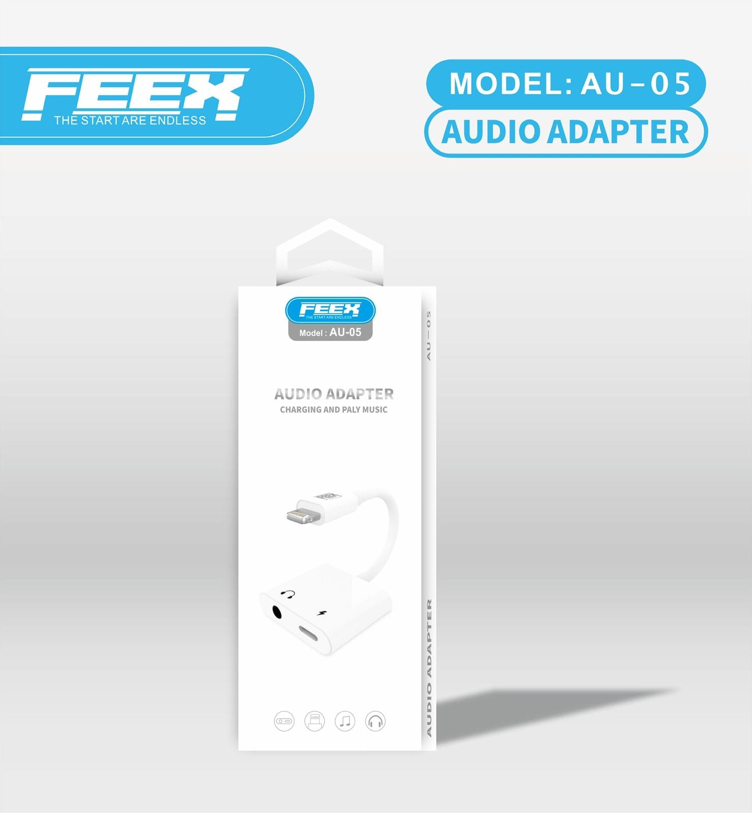 FEEX AU-05 Lightning Audio Adapter