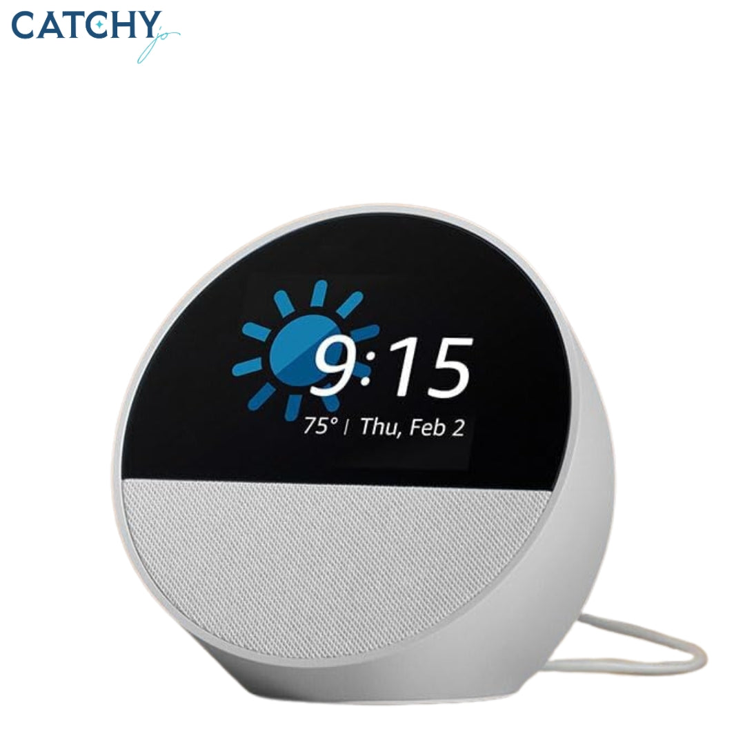 Echo Spot منبه ذكي بصوت حيوي