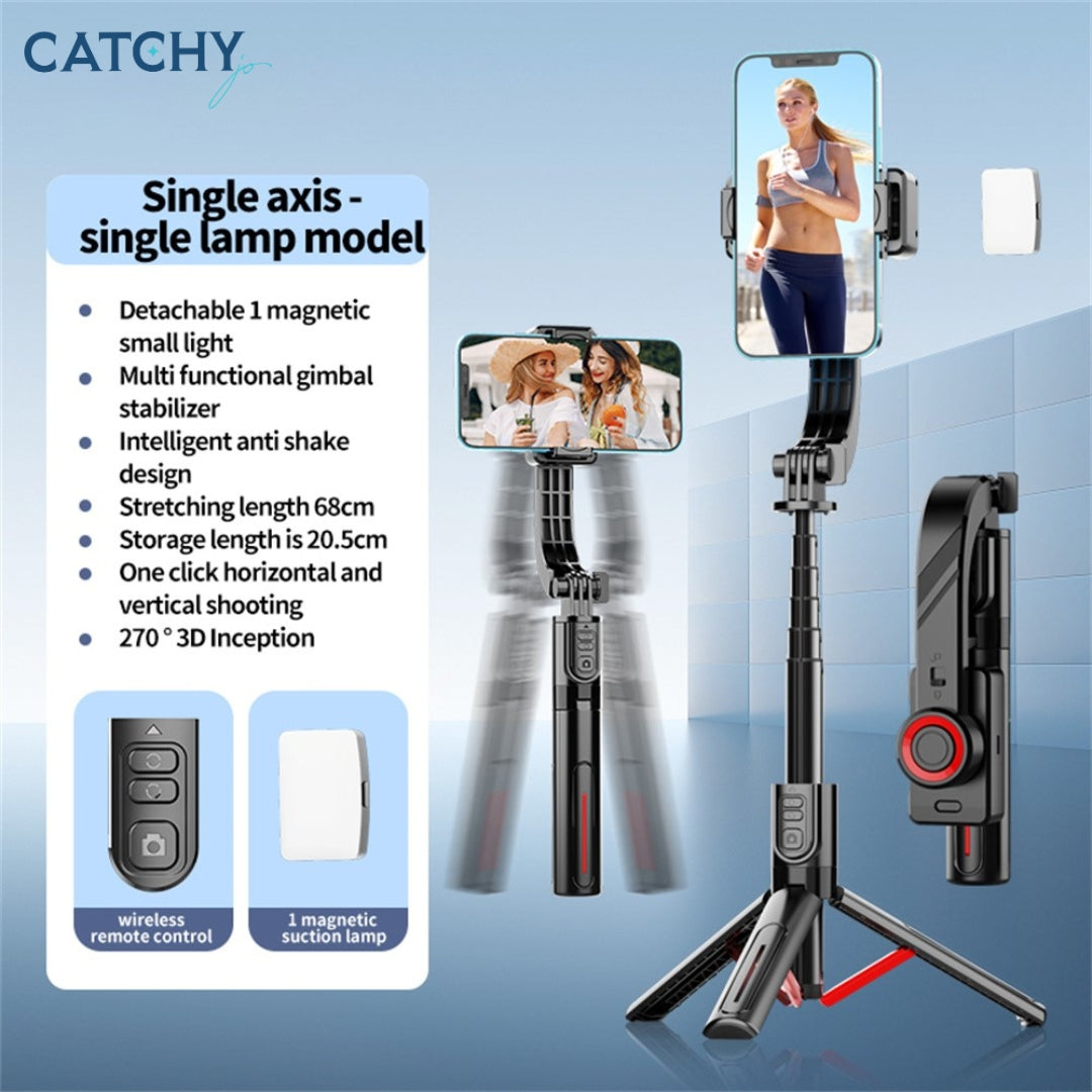 C08 Tripod Selfie Stick With Fill Light