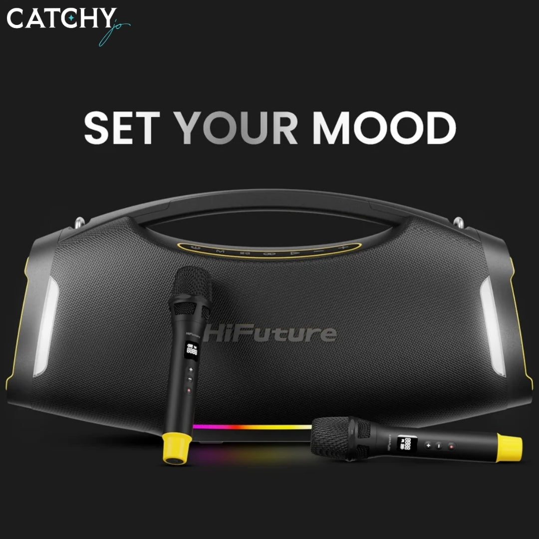 HiFuture BoomBeat Bluetooth Speaker With 2 Mics