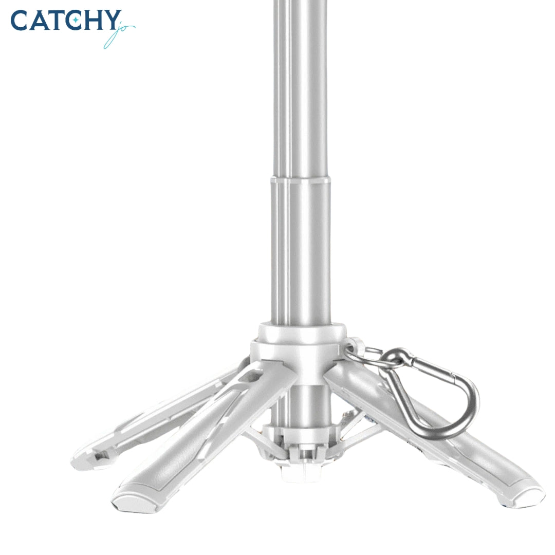 JMARY MT-18 Mini Selfie Stick With Bluetooth Remote | Black | White JMARY MT-18 Mini Selfie Stick With Bluetooth Remote | Black | White