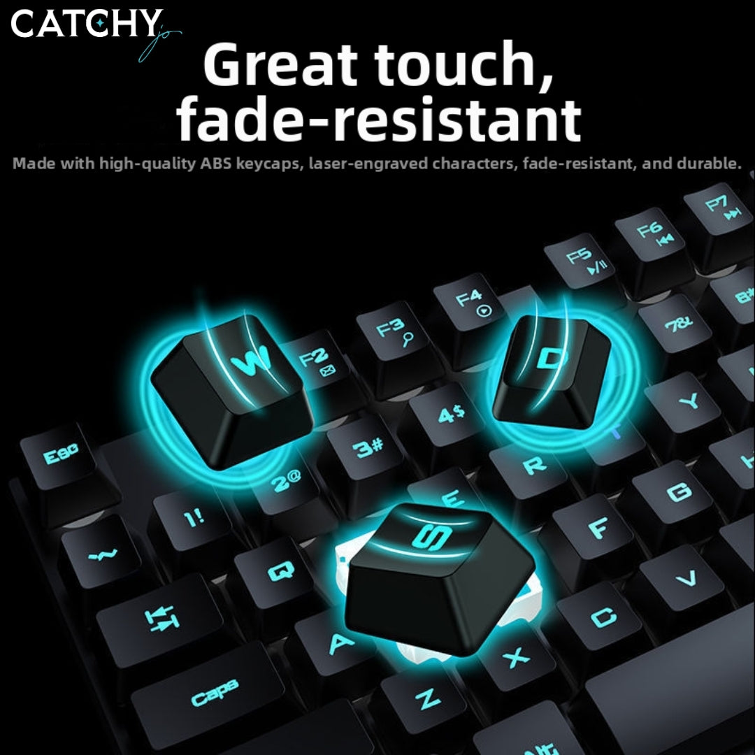 Wired Mechanical Gaming Laser Keyboard